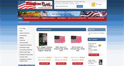 Desktop Screenshot of freedomflagandpole.com